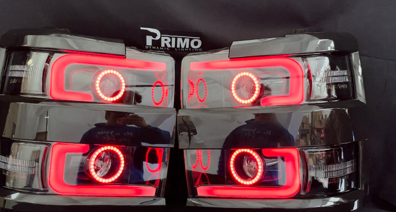2015-2018 2500/3500 Chevy Silverado "Cyclops Edition" Headlights - PRIMO DYNAMIC