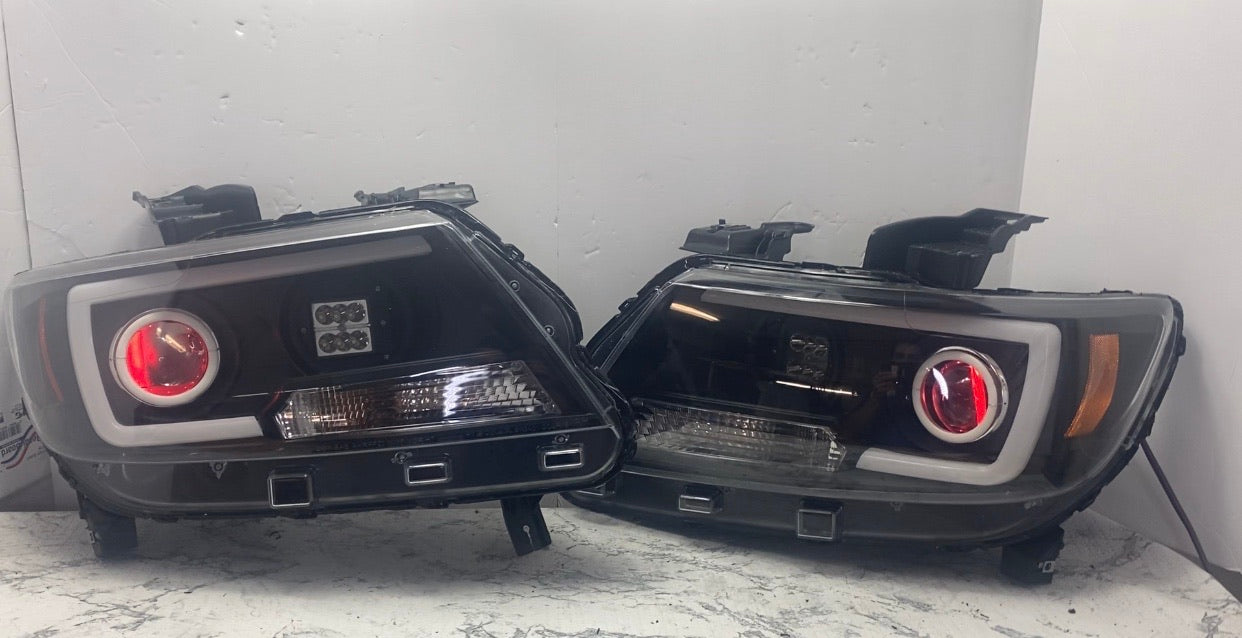 2015-2019 chevy colorado headlights prebuilt - PRIMO DYNAMIC