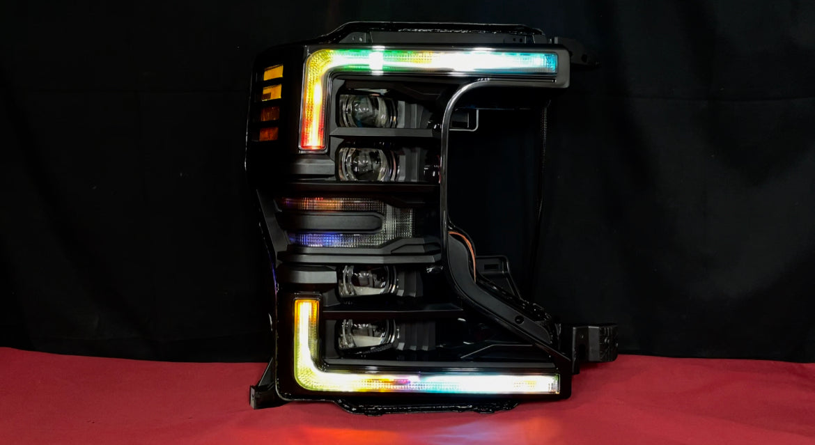 2020+ Ford F-250/F-350 Super Duty LED Headlights (Morimoto Housing) - PRIMO DYNAMIC