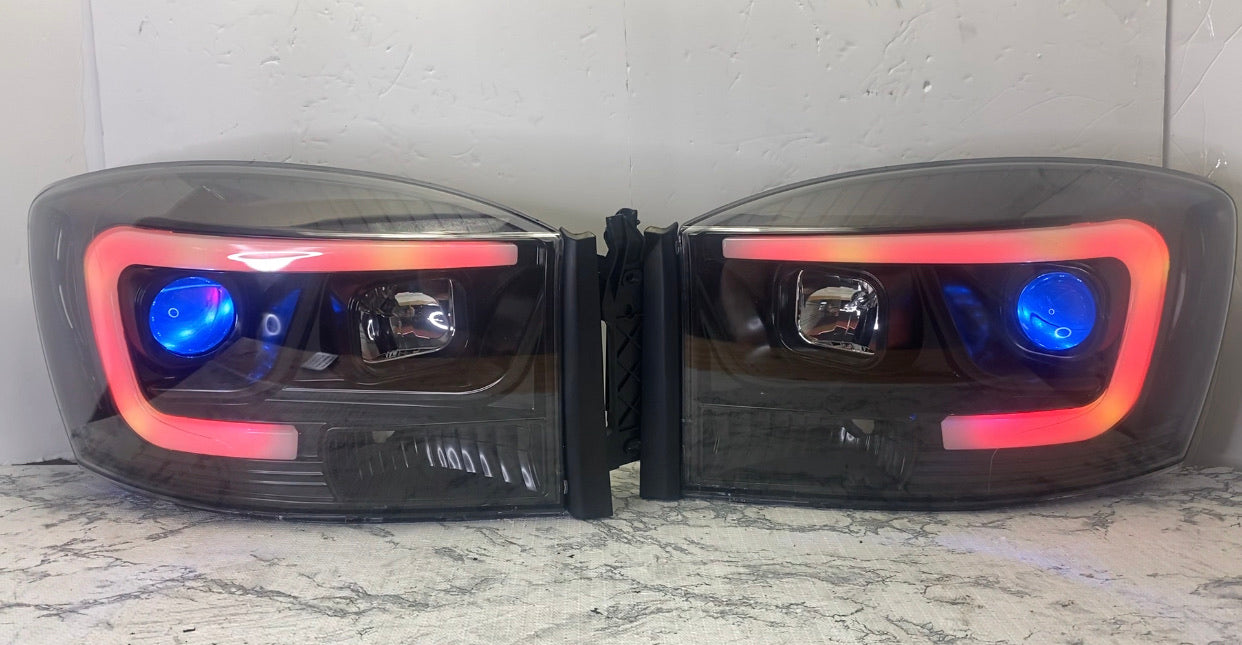 dodge ram 06-08 prebuilt custom headlight - PRIMO DYNAMIC