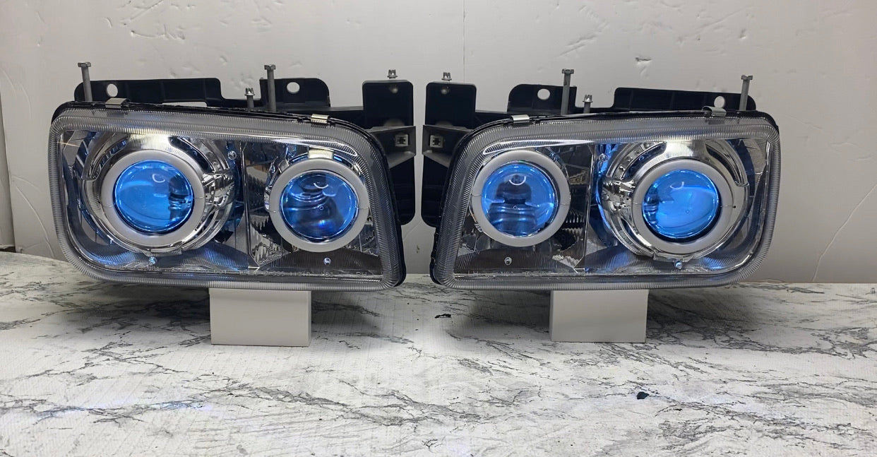Cadillac Escalade 1999-2000 custom prebuilt headlights - PRIMO DYNAMIC