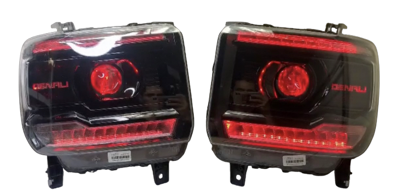 2014-2017 GMC Sierra Headlights - PRIMO DYNAMIC