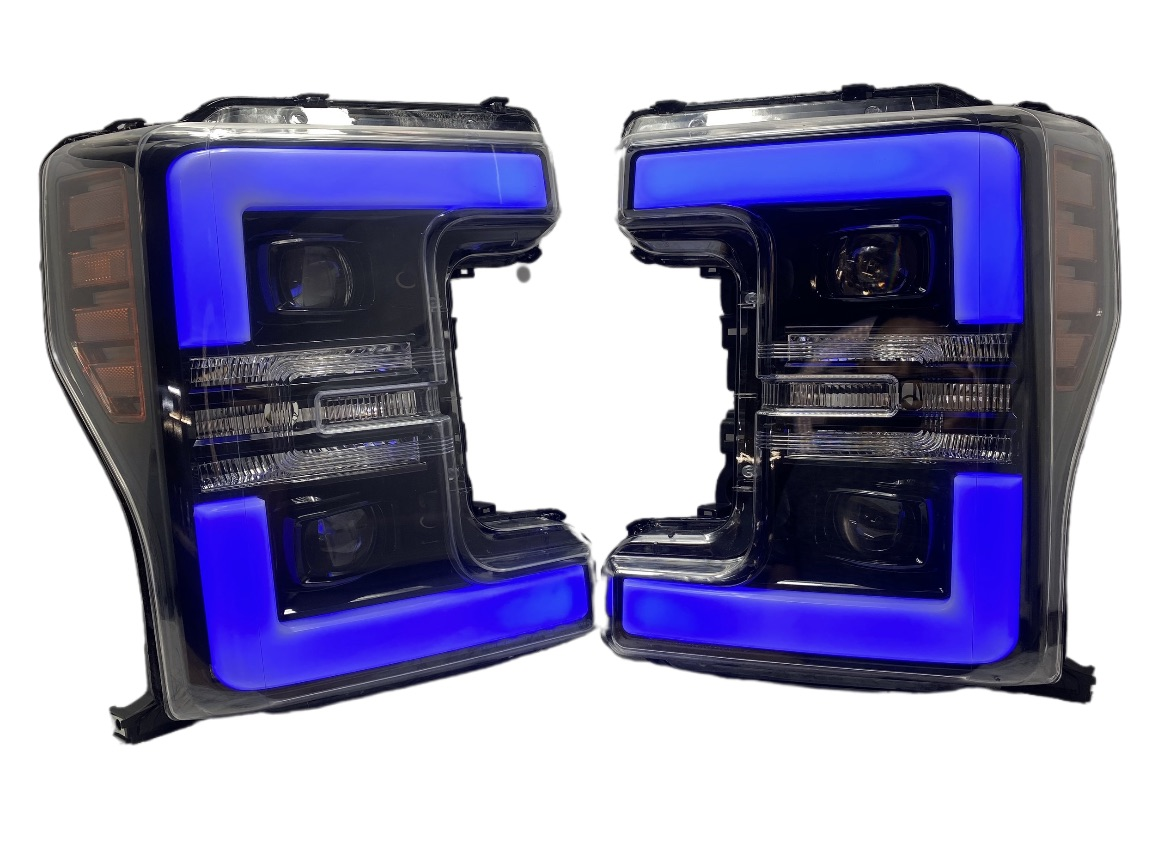 2017-2019 Ford F-250/F-350 Headlights (Halogen Model Only) - PRIMO DYNAMIC