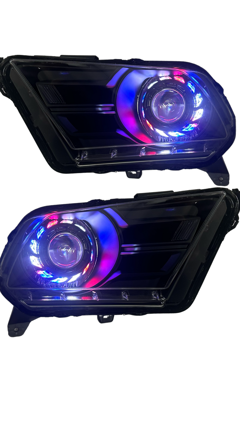 2010-2013 Mustang LED Headlights - PRIMO DYNAMIC