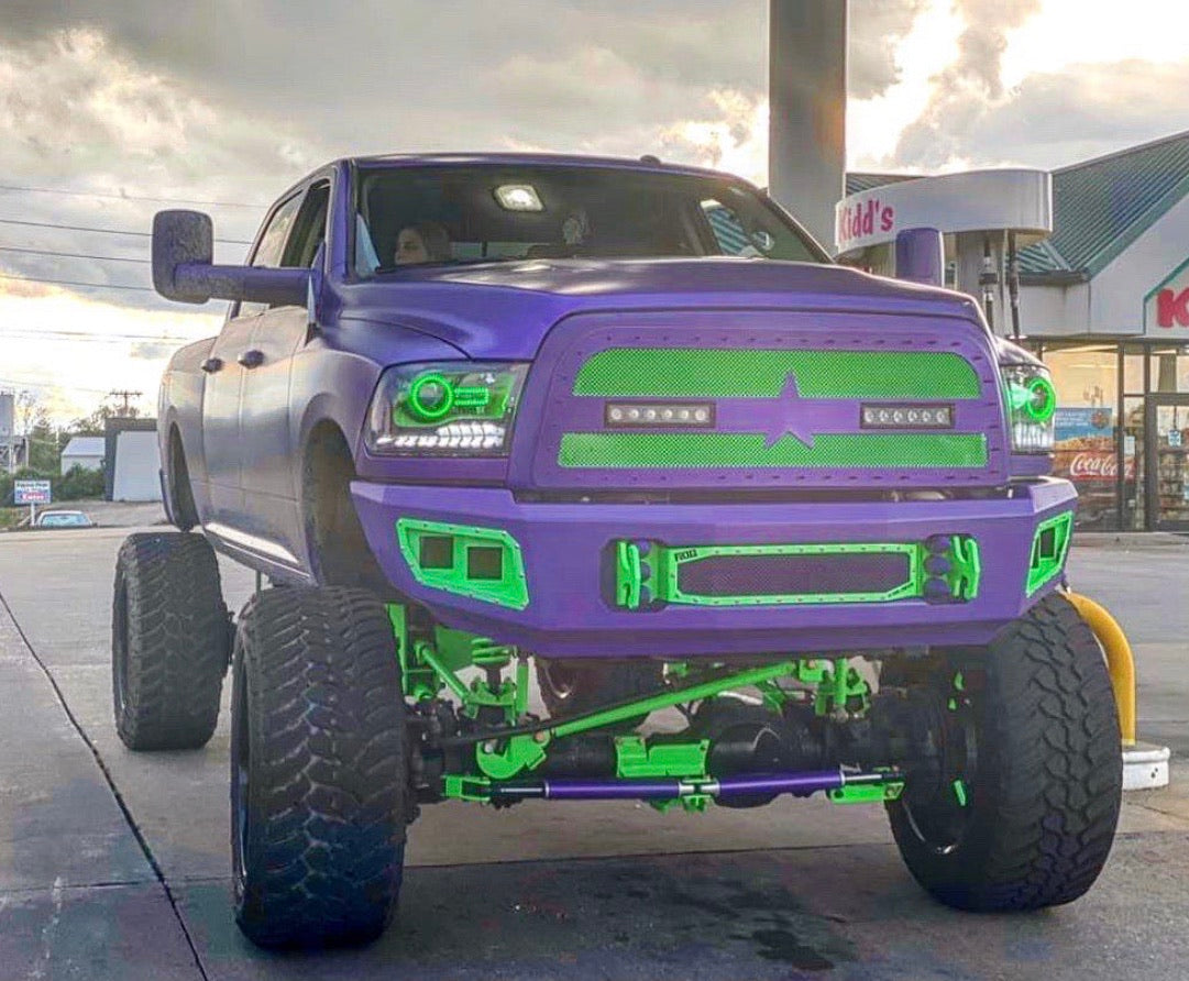 2009-2019 Dodge Ram Projector Prebuilt LED Headlights - PRIMO DYNAMIC