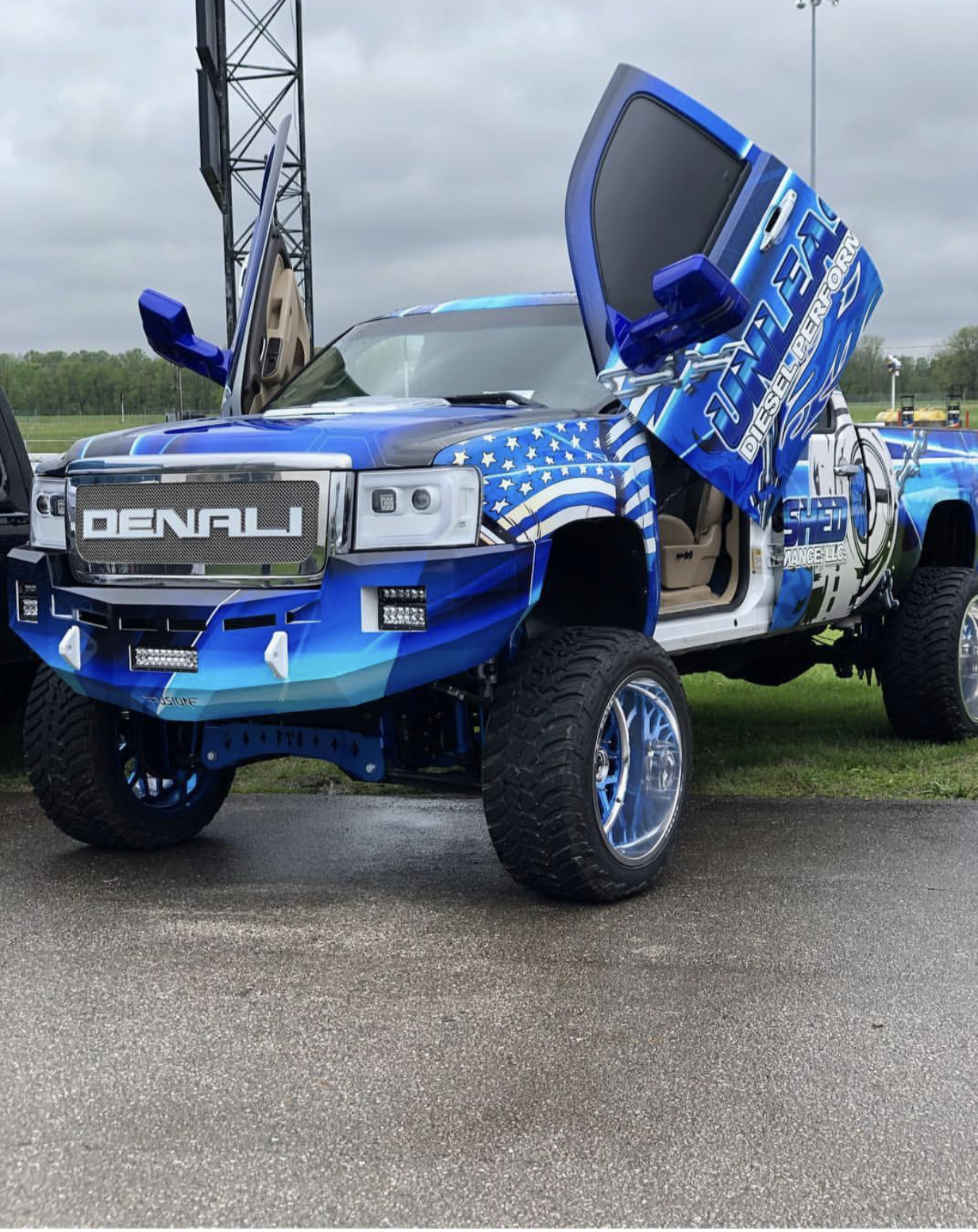 2007-2013 GMC Sierra Prebuilt LED "Cyclops Edition" Headlights - PRIMO DYNAMIC