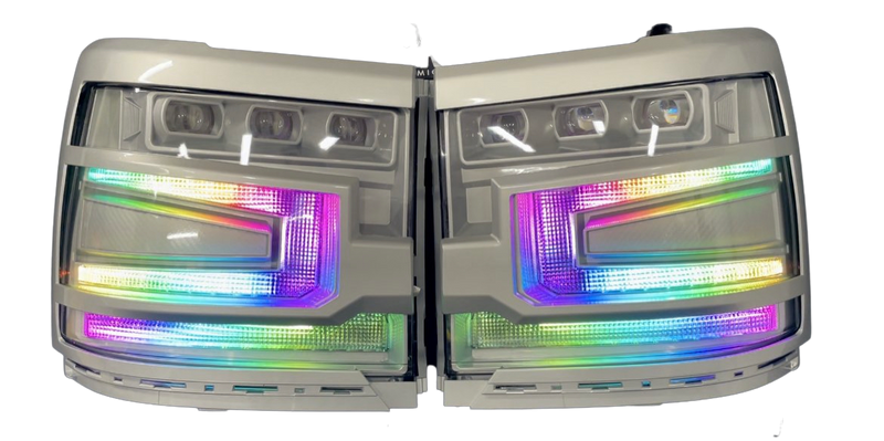 2016-2018 1500 Chevy Silverado XB LED Headlights - PRIMO DYNAMIC
