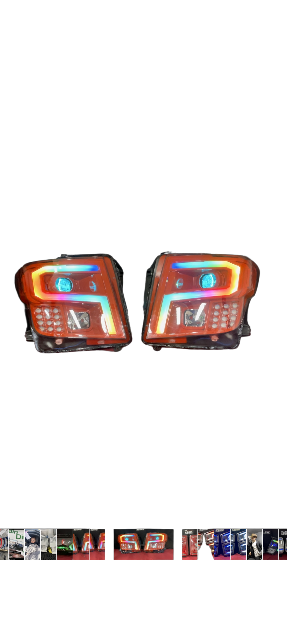 2016-2019 Nissan Titan Cyclops Edition Headlights - PRIMO DYNAMIC