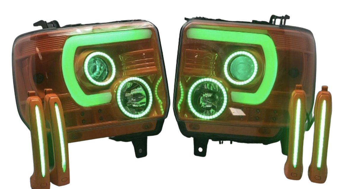 2014-2016 GMC Sierra Cyclops Edition Headlights - PRIMO DYNAMIC