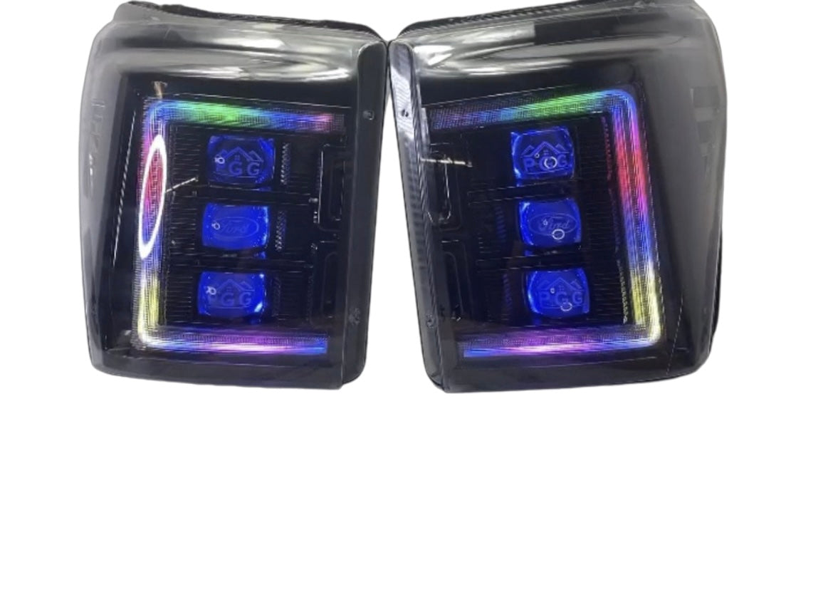 2011-2016 F-250/F-350 Super Duty LED Headlights (Morimoto) - PRIMO DYNAMIC