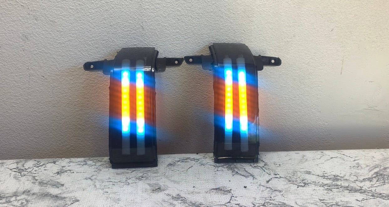 Turn signal tow mirrors for Silverado/Sierra - PRIMO DYNAMIC