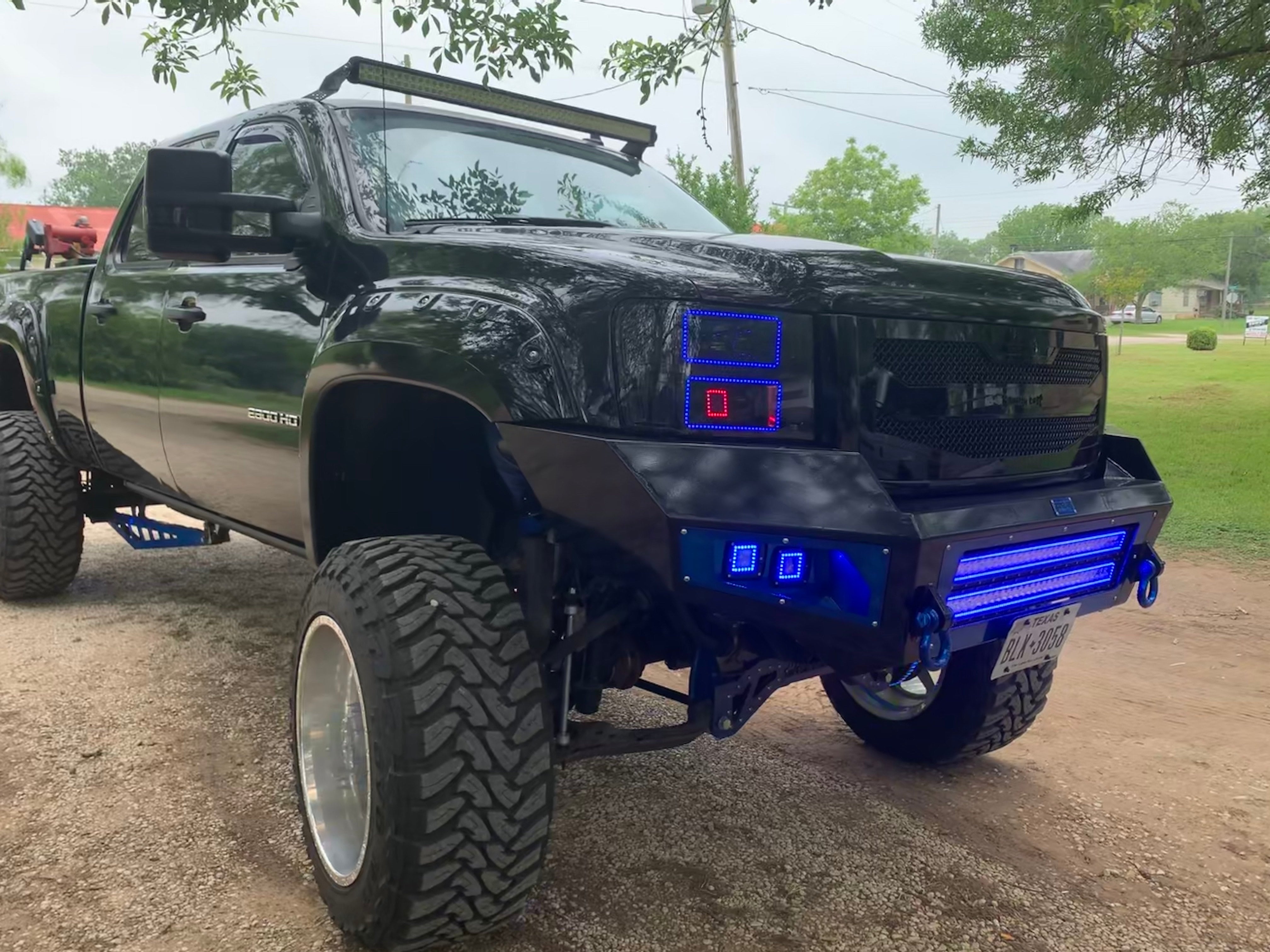 2007-2013 GMC Sierra Prebuilt LED Headlights - PRIMO DYNAMIC