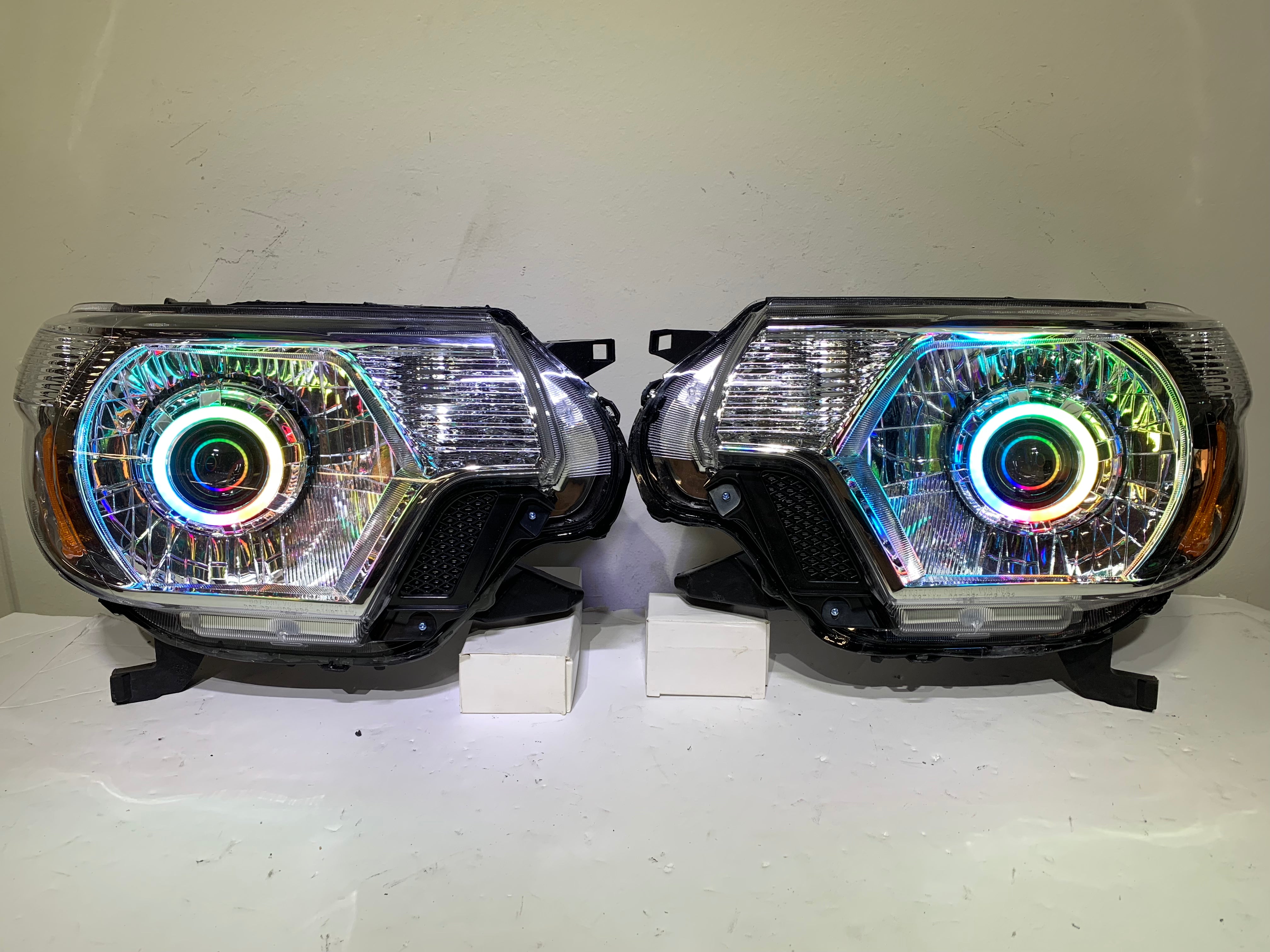 2012-2015 Toyota Tacoma Headlights - PRIMO DYNAMIC