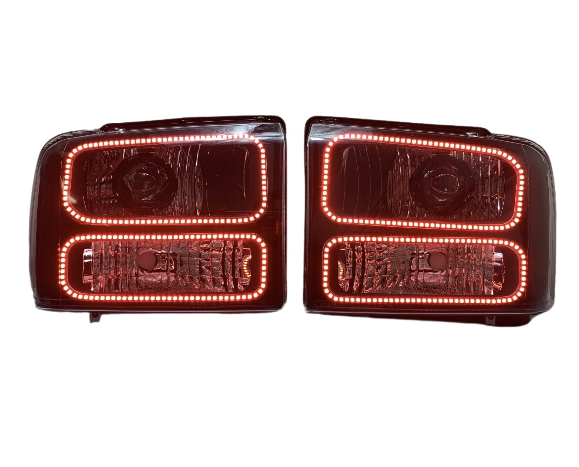 2005-2007 Ford F-250/F-350 Headlights - PRIMO DYNAMIC