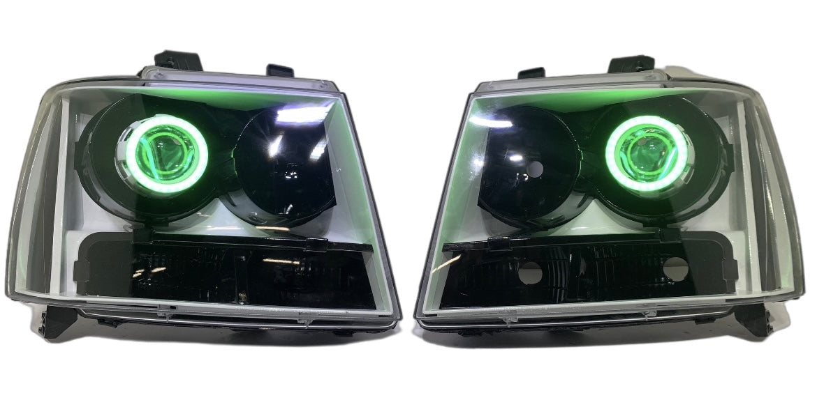 2007-2013 Chevy Tahoe/Suburban/Avalanche Headlights - PRIMO DYNAMIC