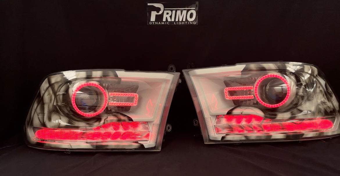 2009-2019 Dodge Ram Prebuilt Headlights - PRIMO DYNAMIC