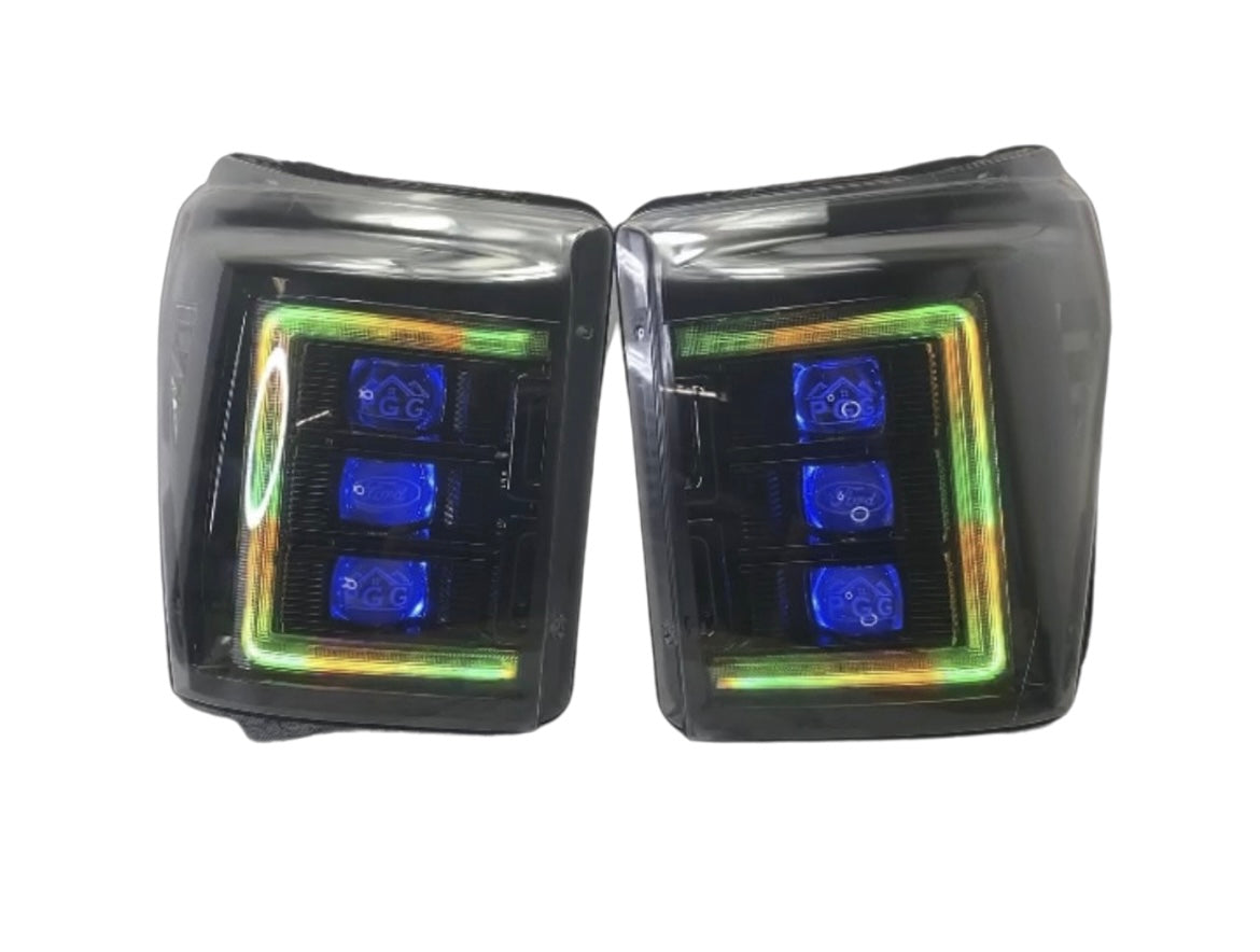 2011-2016 F-250/F-350 Super Duty LED Headlights (Morimoto) - PRIMO DYNAMIC