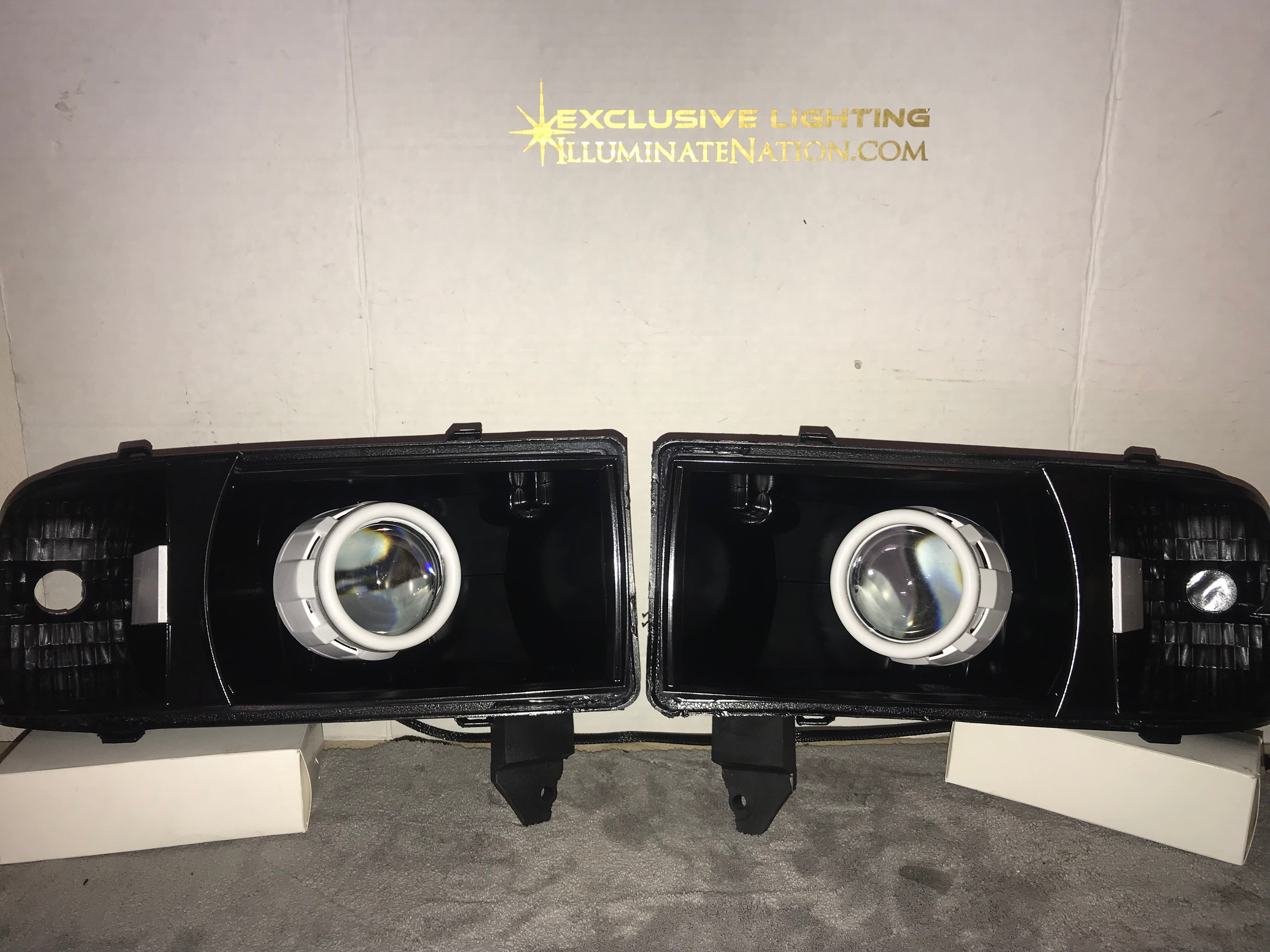 1994-2002 Dodge Ram Prebuilt LED Headlights - PRIMO DYNAMIC