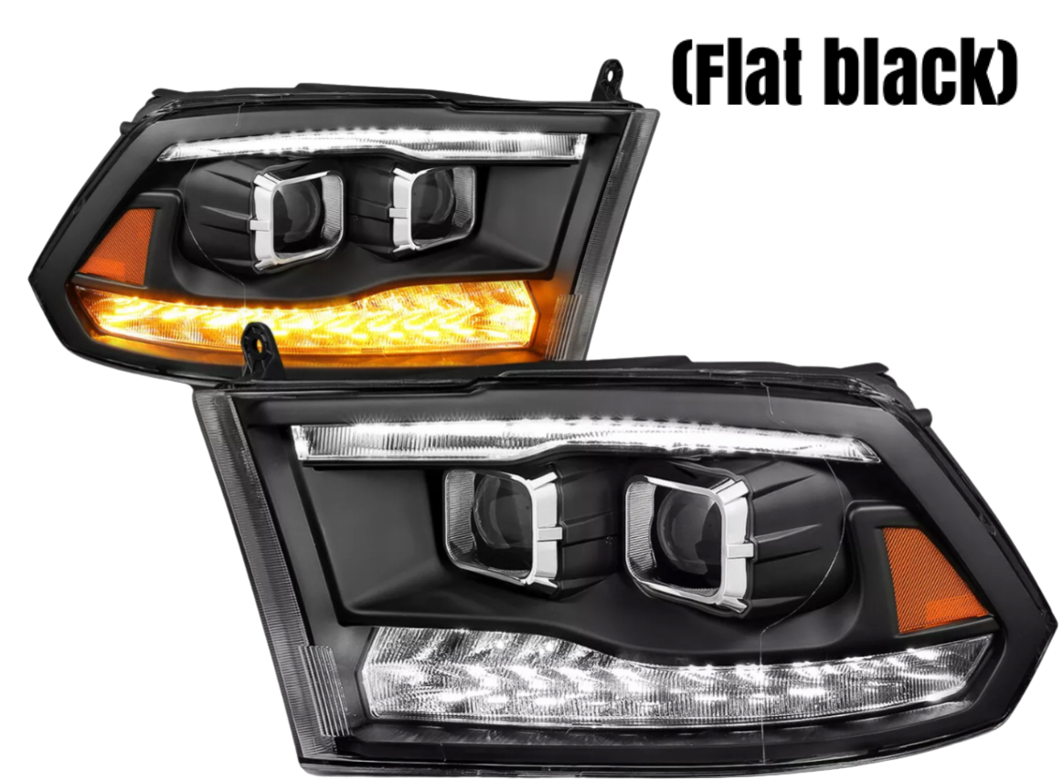 2009-2019 Dodge Ram Projector Cyclops Edition Headlights - PRIMO DYNAMIC