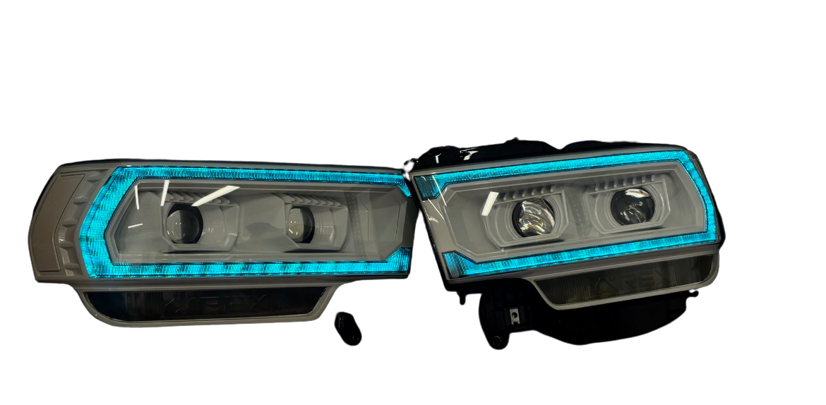 Ram 19+ HD alpharex headlights - PRIMO DYNAMIC