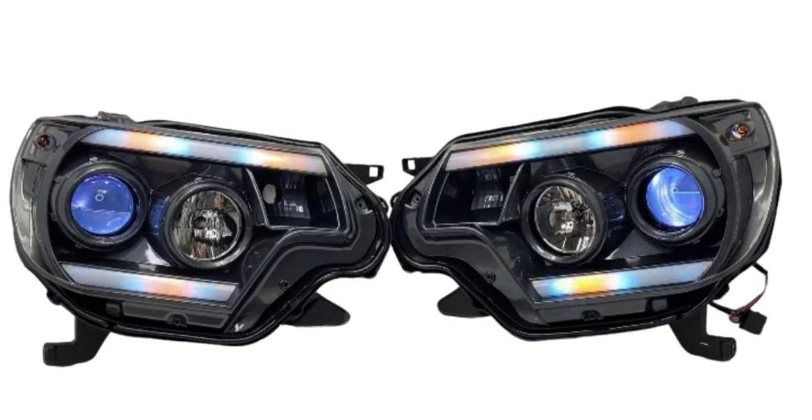 2012-2015 Toyota Tacoma LED Cyclops Headlights - PRIMO DYNAMIC