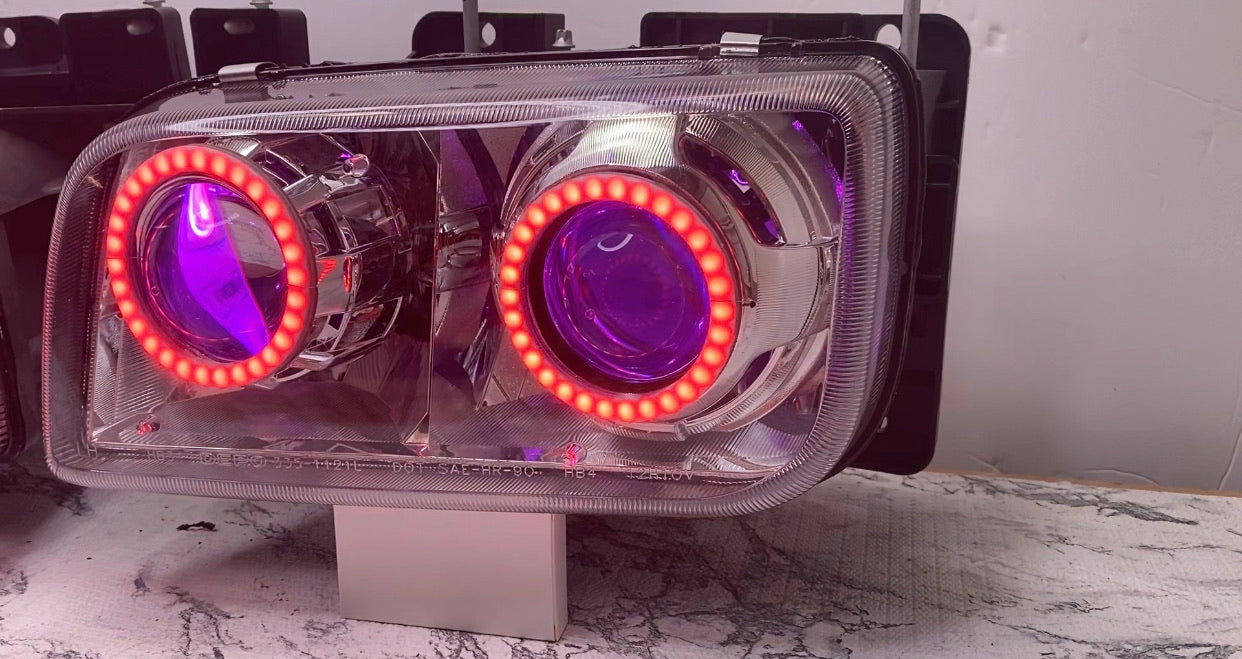Cadillac Escalade 1999-2000 custom prebuilt headlights - PRIMO DYNAMIC