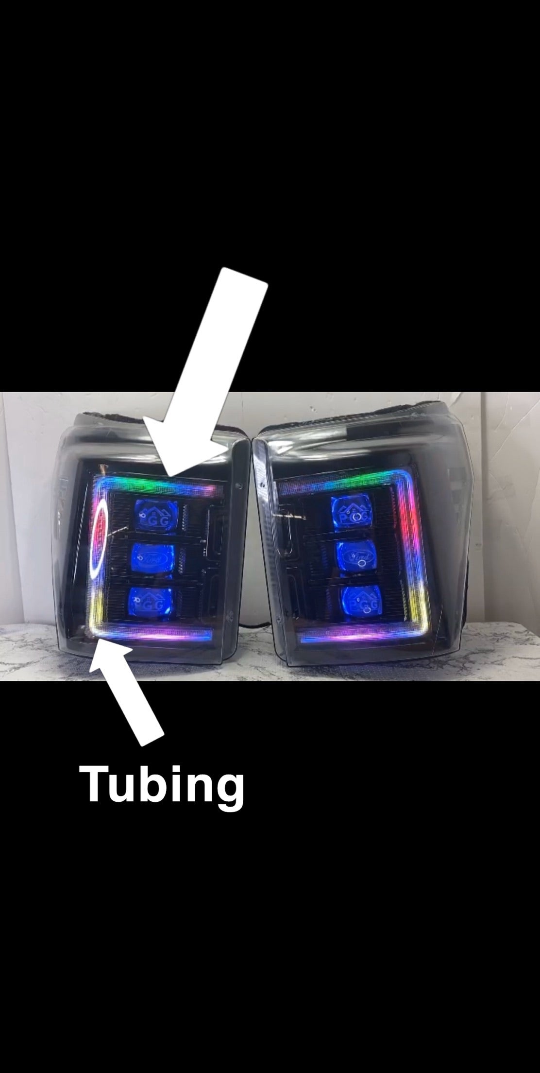 2011-2016 f-250 f-350 super duty Prebuilt LED Headlights by morimoto - PRIMO DYNAMIC