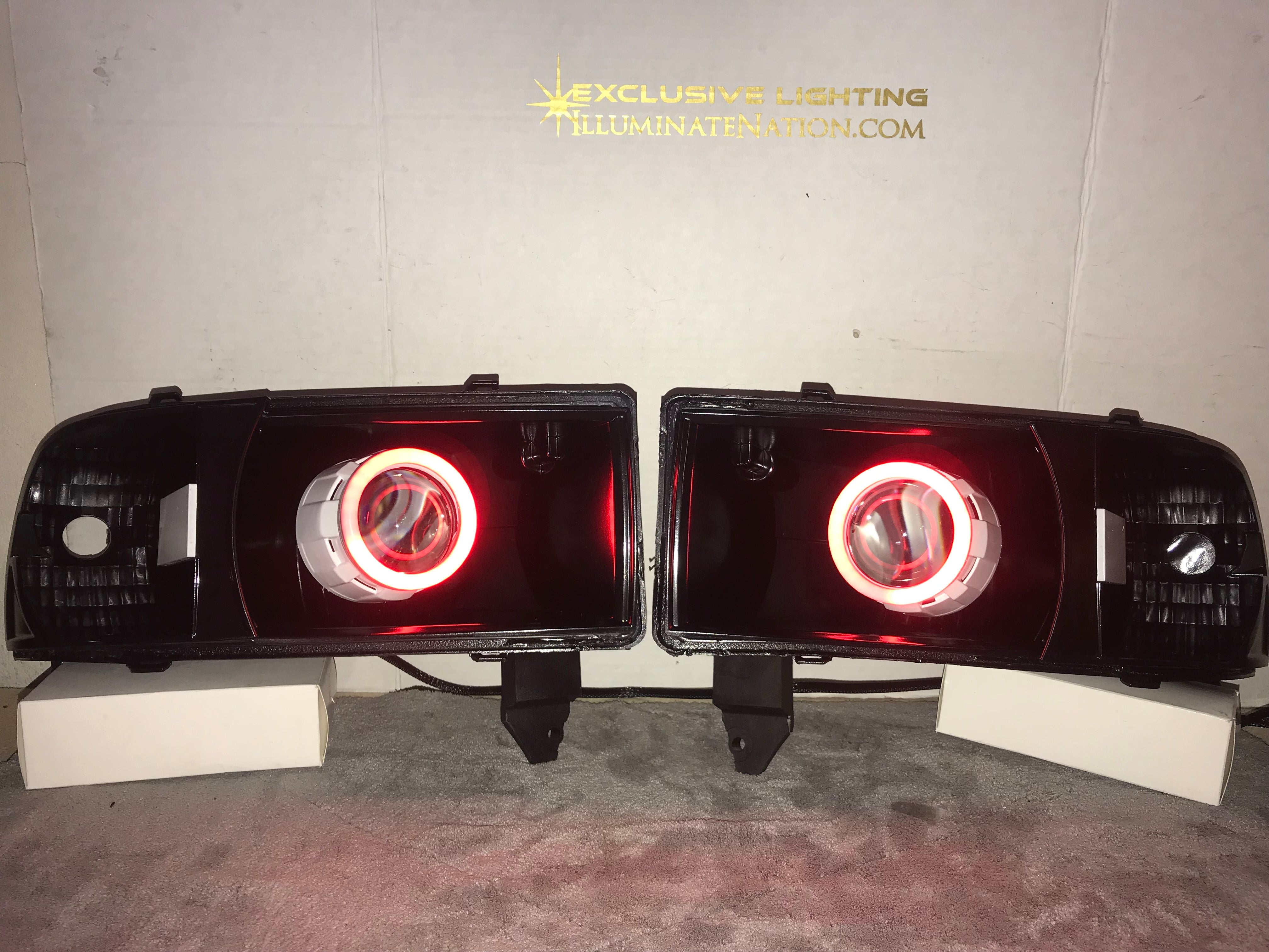 1994-2002 Dodge Ram Prebuilt LED Headlights - PRIMO DYNAMIC