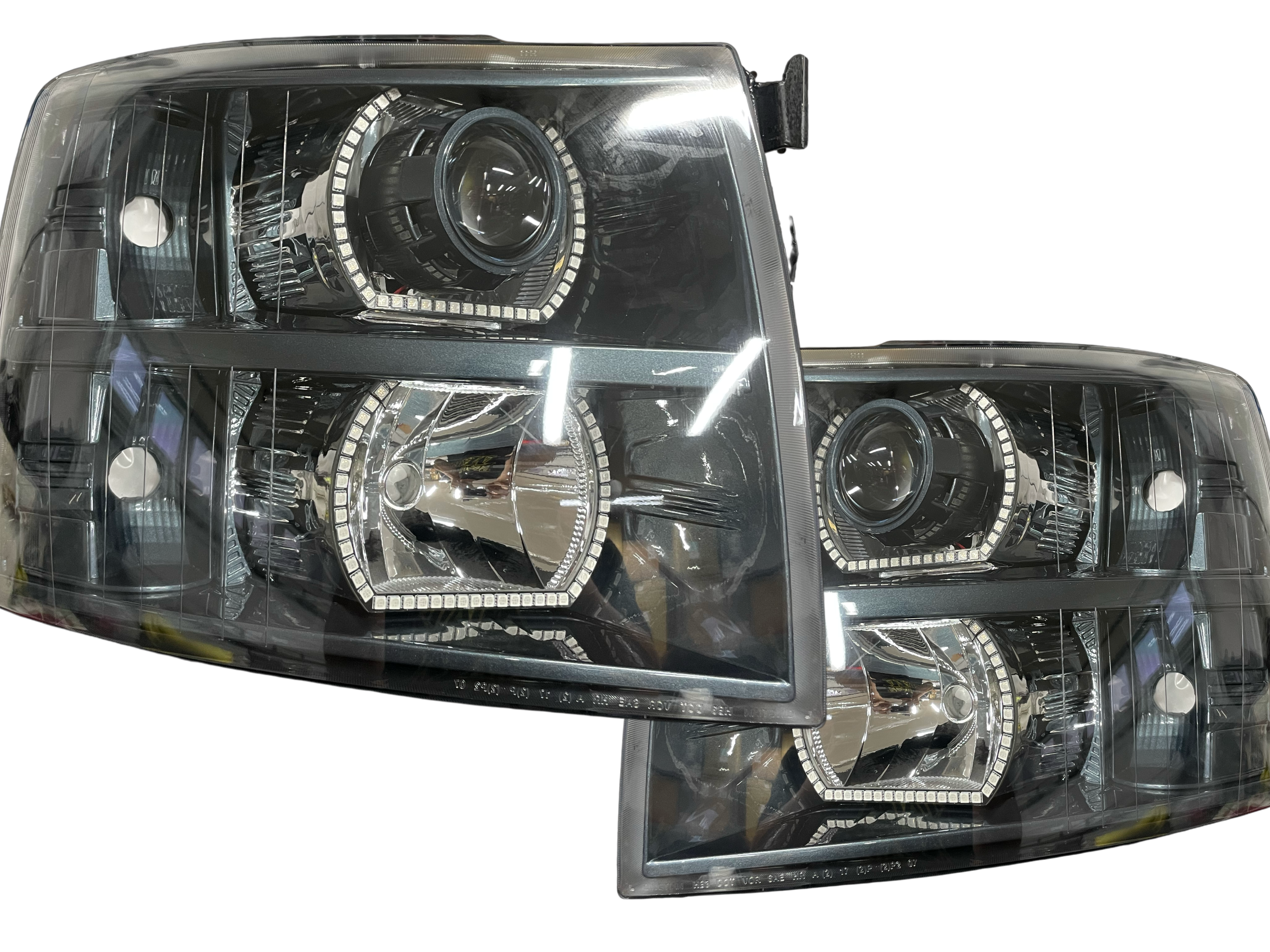 2007-2013 Chevy Silverado Headlights - PRIMO DYNAMIC