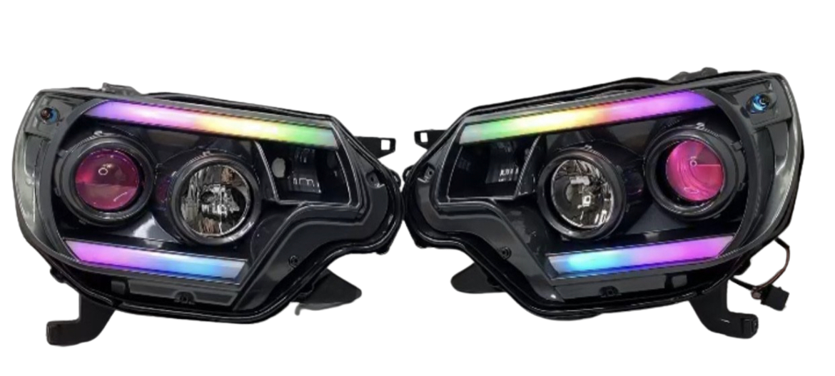 2012-2015 Toyota Tacoma LED Cyclops Headlights - PRIMO DYNAMIC