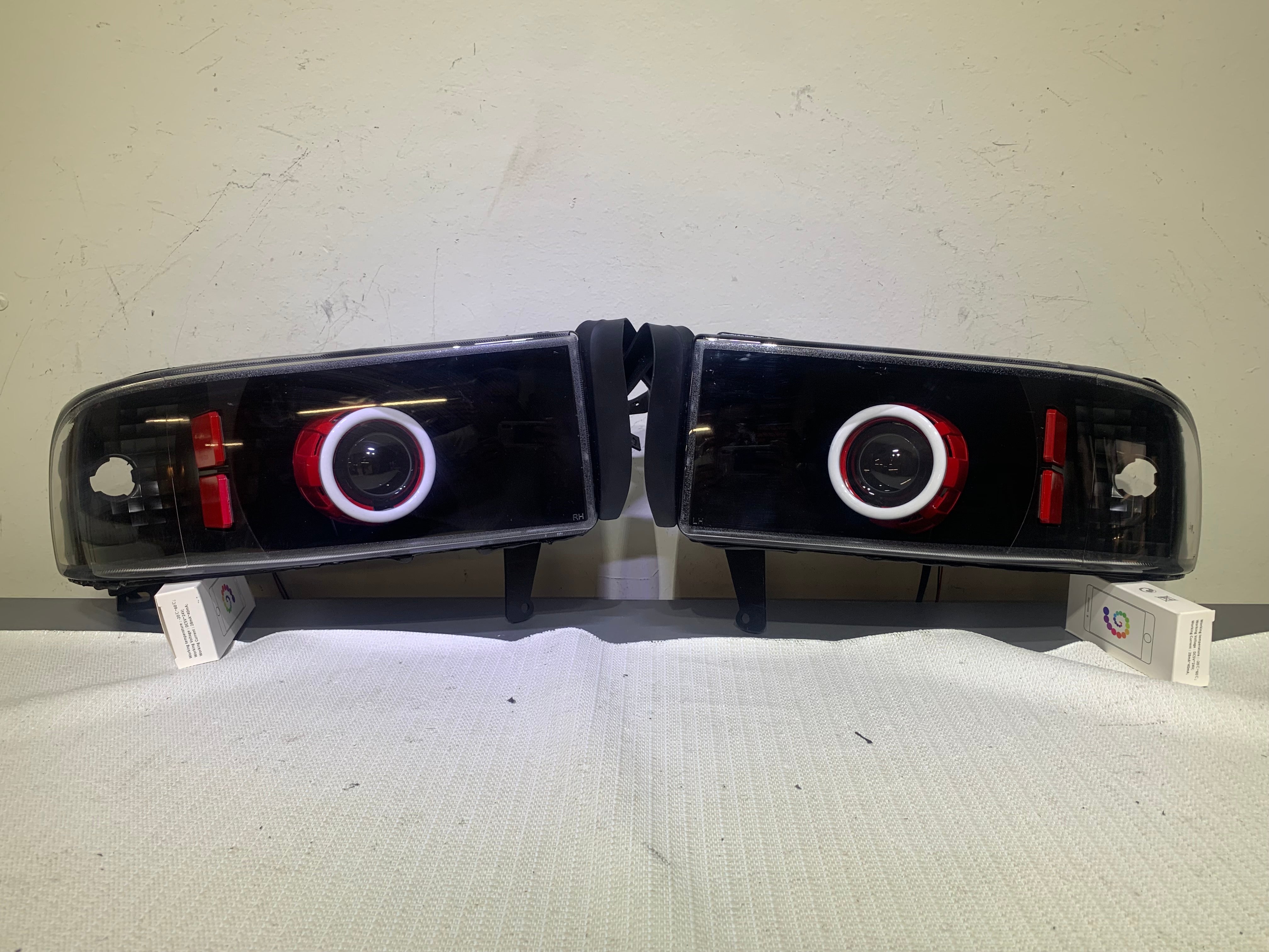 1994-2002 Dodge Ram Prebuilt LED Headlights - PRIMO DYNAMIC