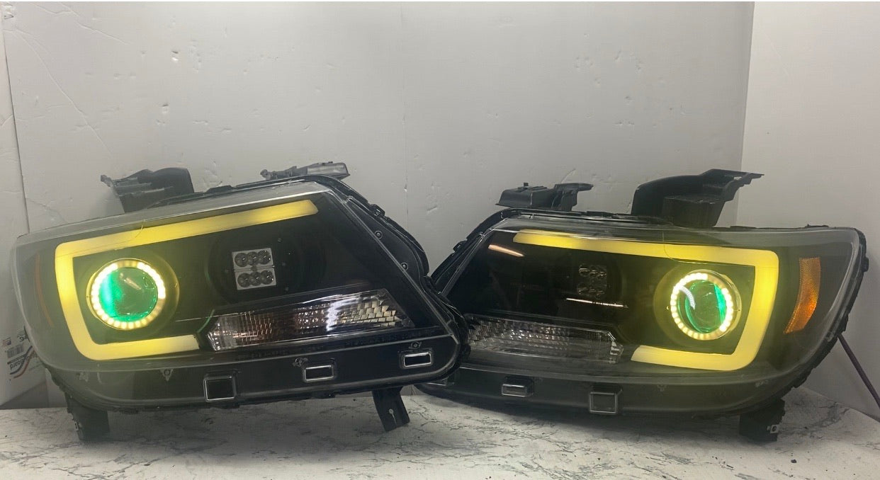 2015-2019 chevy colorado headlights prebuilt - PRIMO DYNAMIC