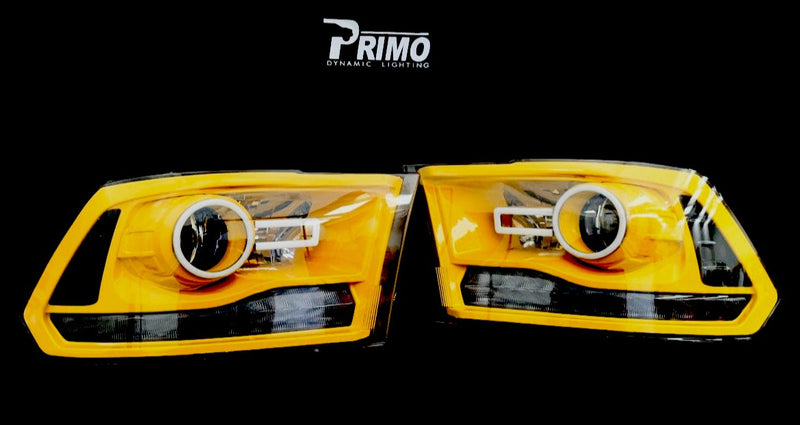 2009-2019 Dodge Ram Prebuilt Headlights - PRIMO DYNAMIC