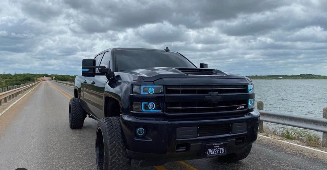 2015-2018 2500/3500 Chevy Silverado "Cyclops Edition" Headlights - PRIMO DYNAMIC