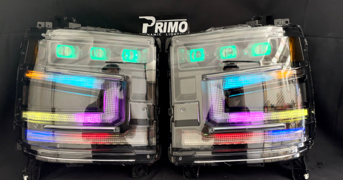 CHEVROLET SILVERADO 1500 (16-18): XB LED HEADLIGHTS - PRIMO DYNAMIC