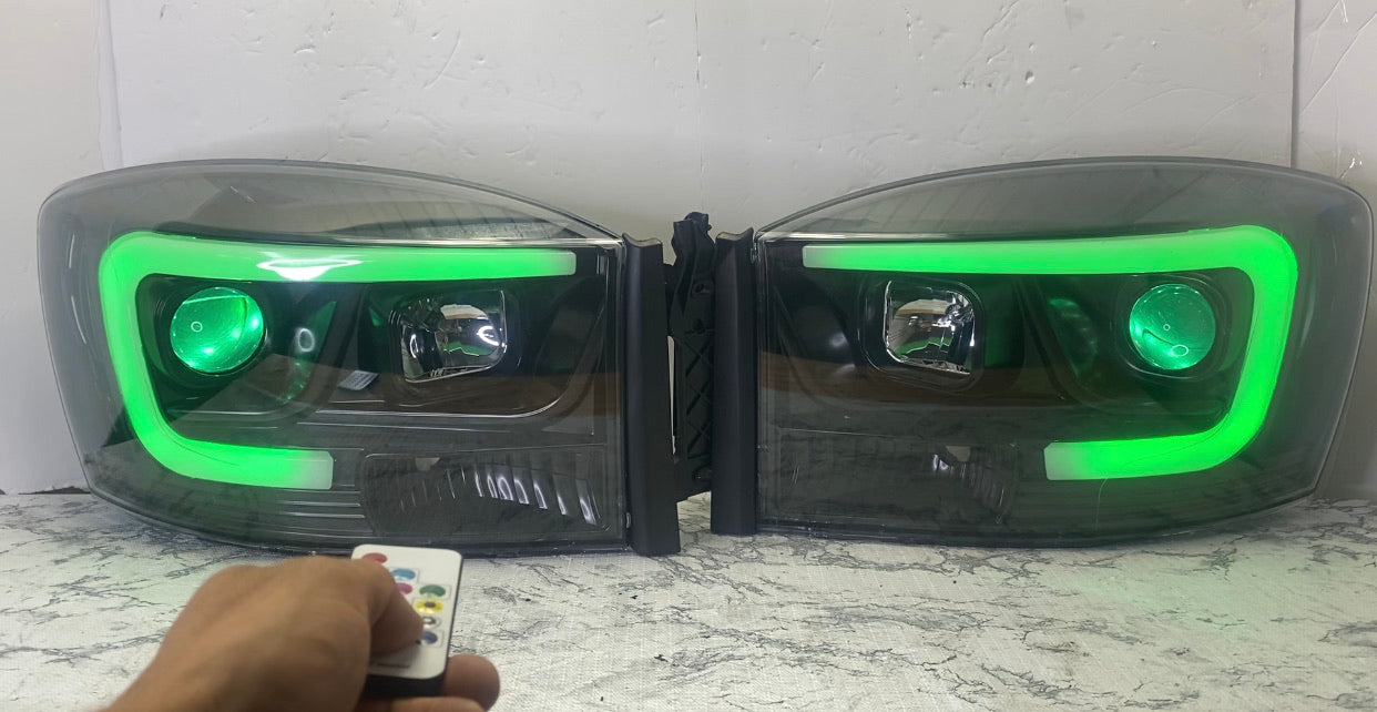 dodge ram 06-08 prebuilt custom headlight - PRIMO DYNAMIC