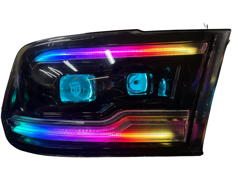 2009-2019 Dodge Ram Projector LED Headlights (MORIMOTO HOUSING) - PRIMO DYNAMIC