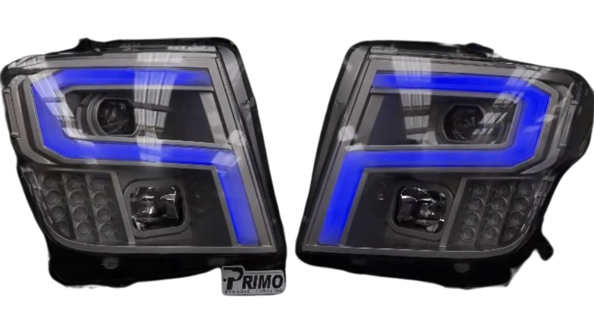 2016-2019 Nissan Titan Cyclops Edition Headlights - PRIMO DYNAMIC
