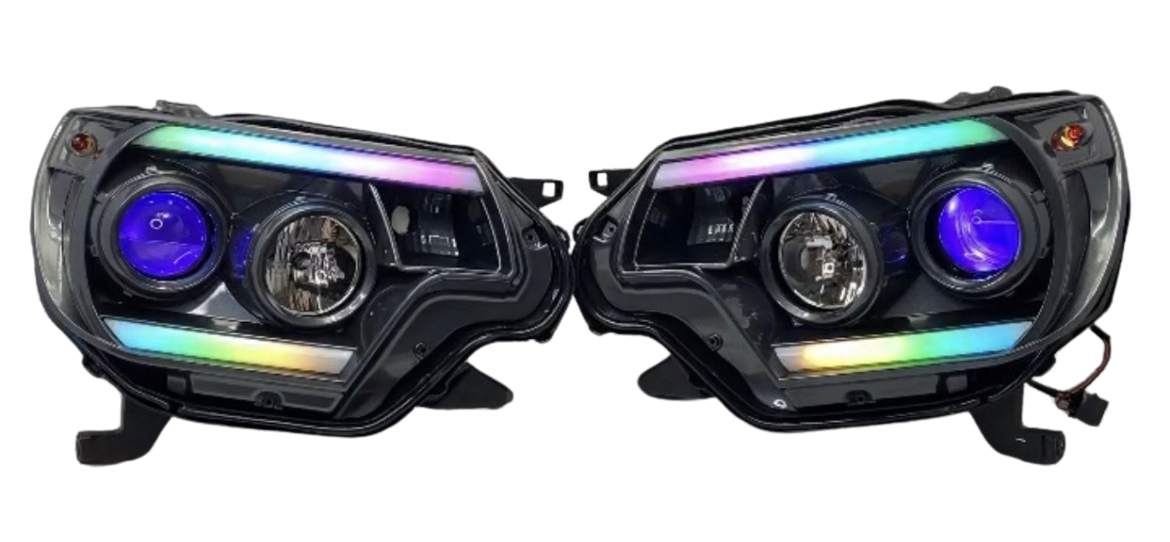 2012-2015 Toyota Tacoma LED Cyclops Headlights - PRIMO DYNAMIC