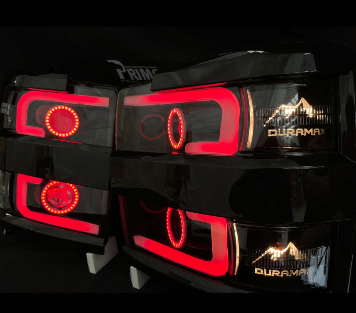 2015-2018 2500/3500 Chevy Silverado "Cyclops Edition" Headlights - PRIMO DYNAMIC