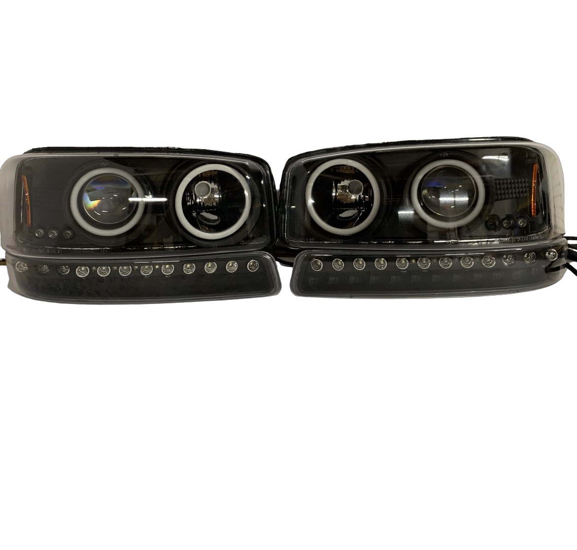 1999-2006 GMC Sierra/Yukon LED Headlights - PRIMO DYNAMIC