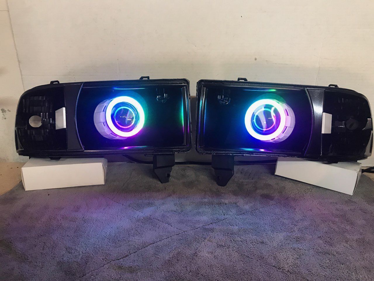 1994-2002 Dodge Ram Prebuilt LED Headlights - PRIMO DYNAMIC