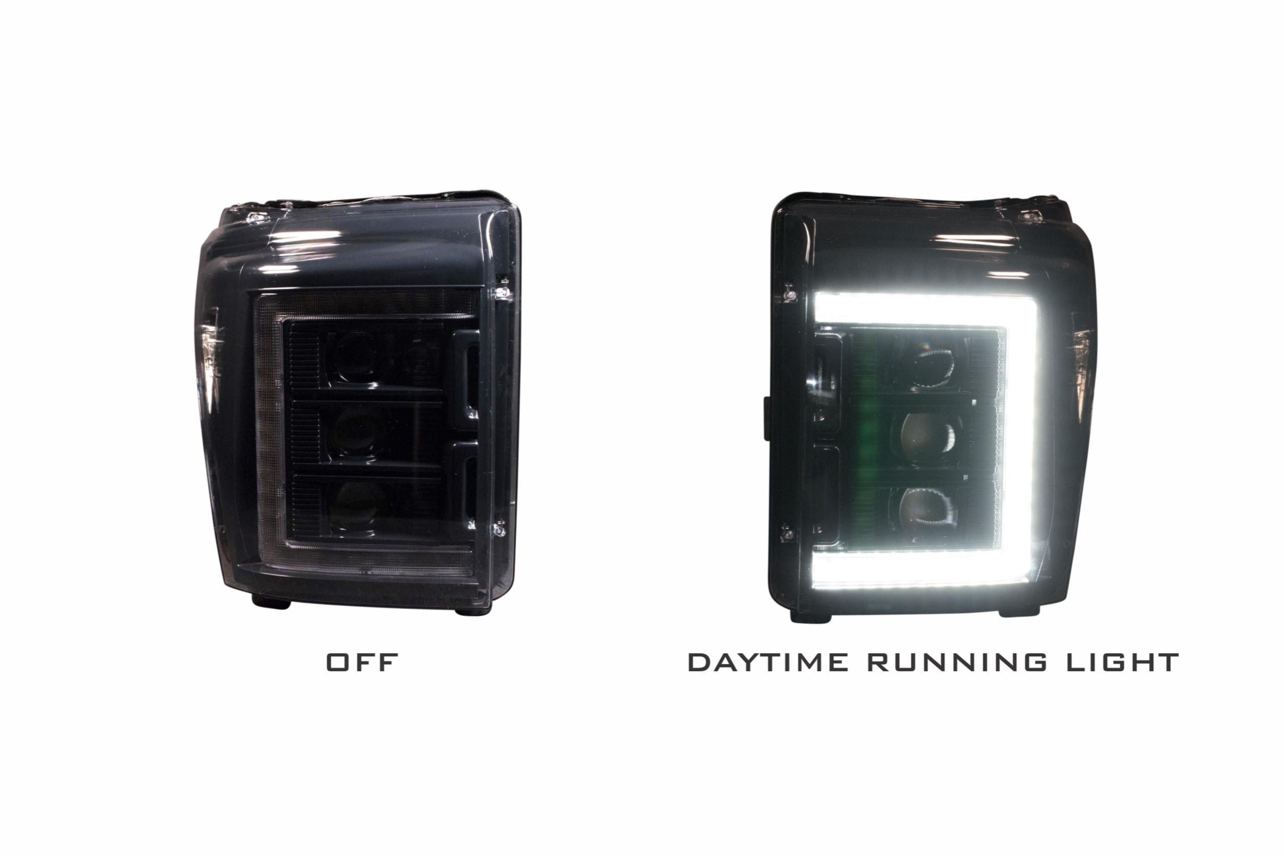 2011-2016 f-250 f-350 super duty Prebuilt LED Headlights by morimoto - PRIMO DYNAMIC