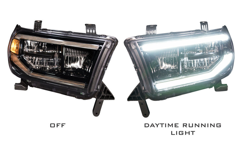 2007-2014 Toyota Tundra Prebuilt Headlights "LED XB HEADLIGHTS" - PRIMO DYNAMIC