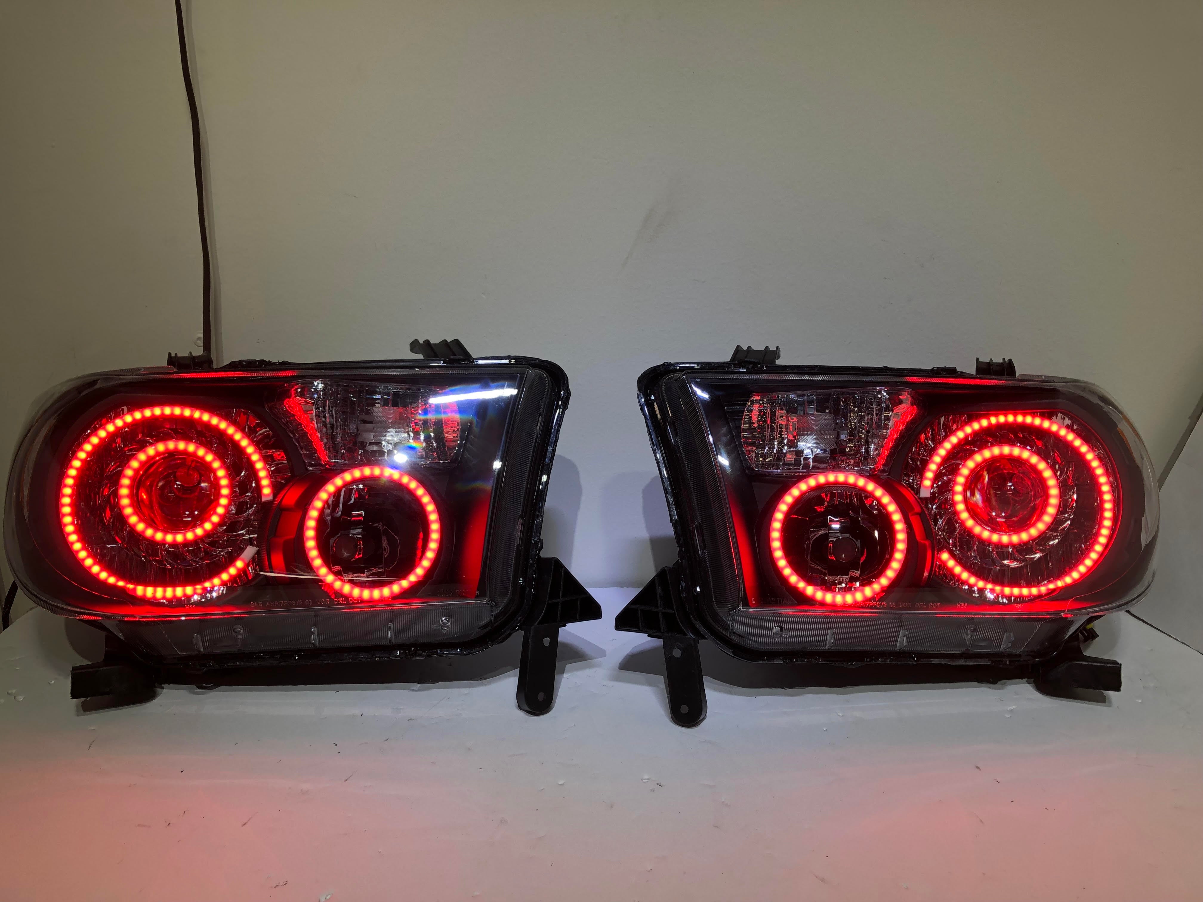 2007-2014 Toyota Tundra Prebuilt Headlights - PRIMO DYNAMIC
