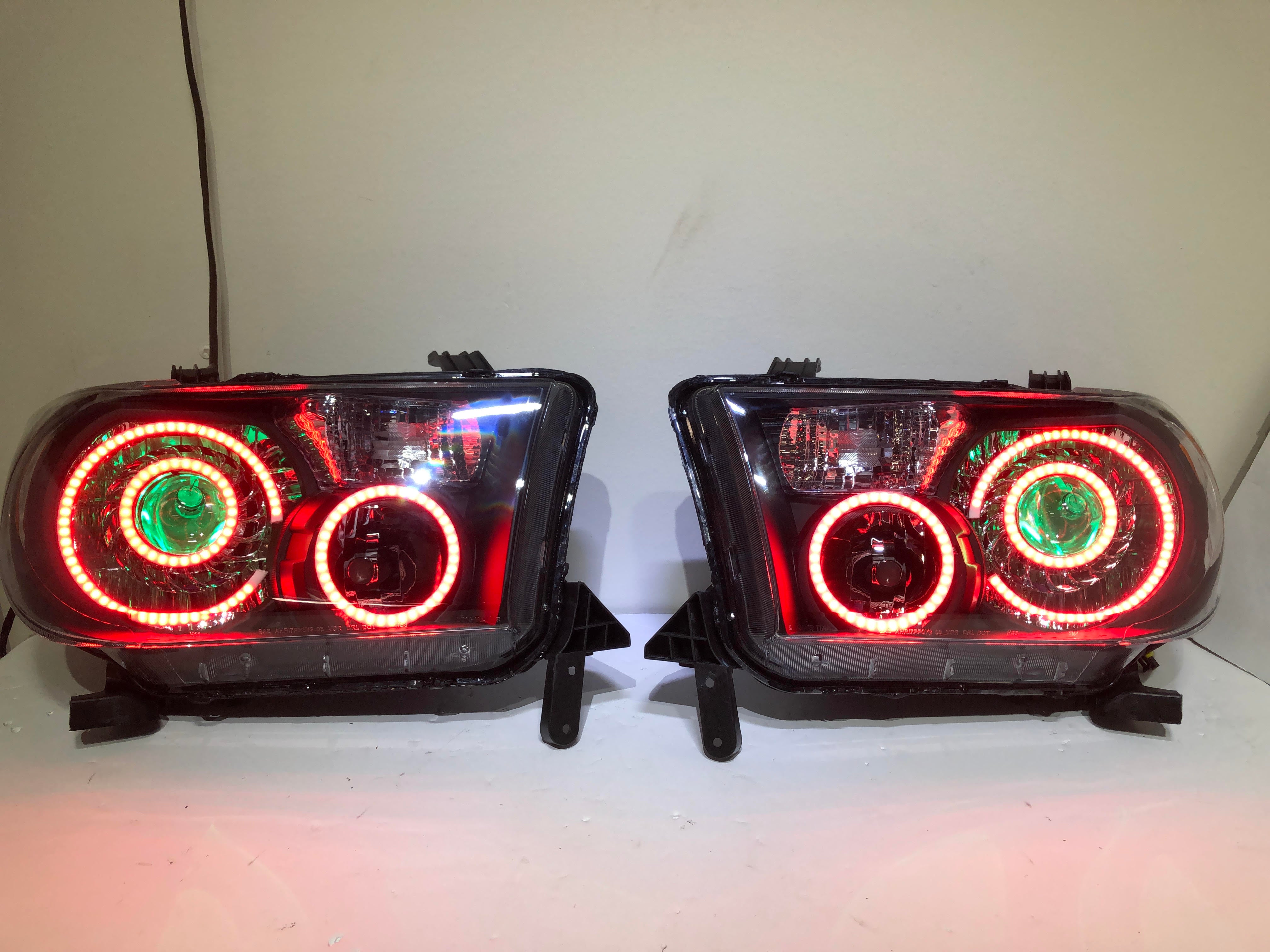 2007-2014 Toyota Tundra Prebuilt Headlights - PRIMO DYNAMIC