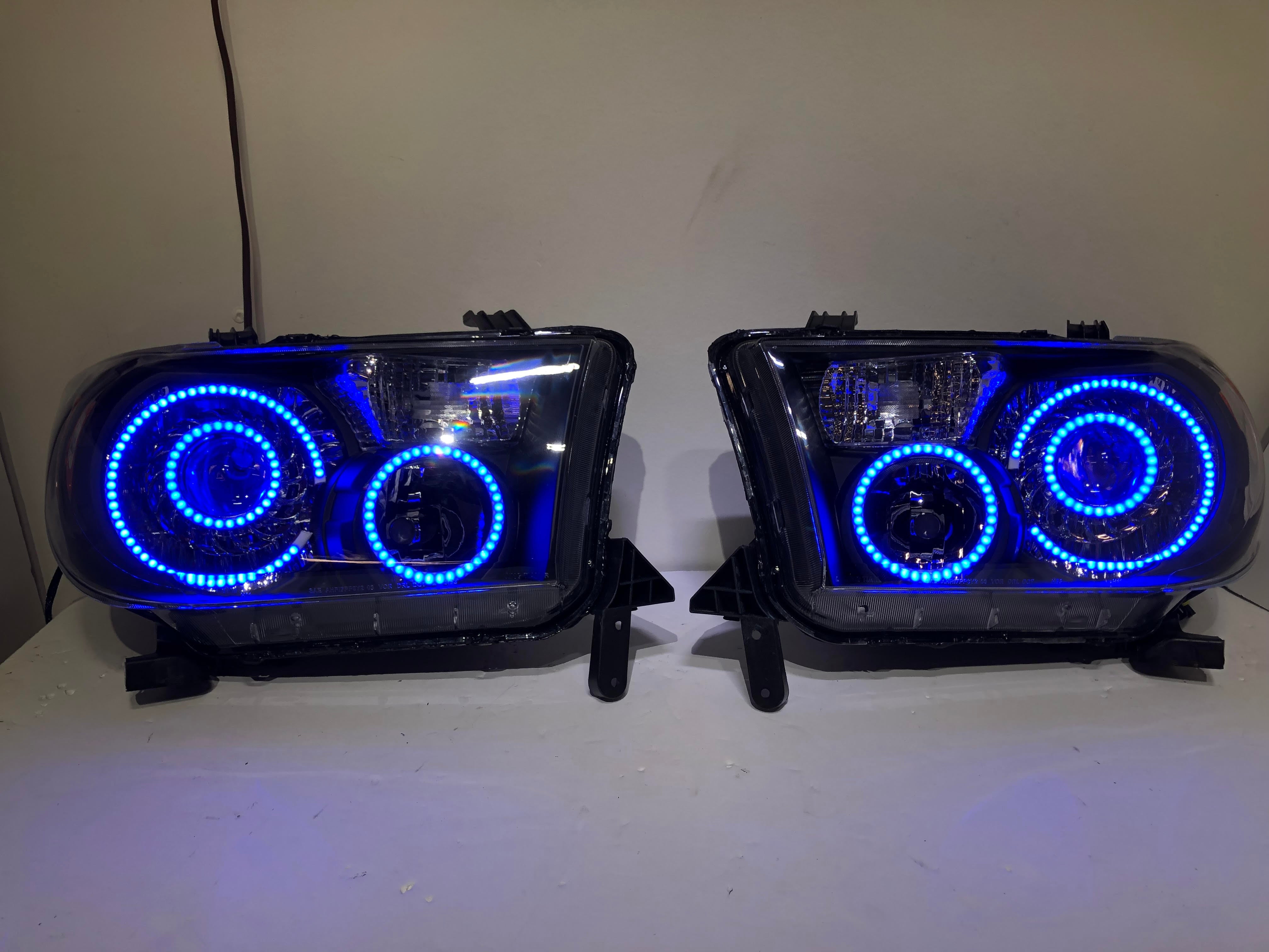 2007-2014 Toyota Tundra Prebuilt Headlights - PRIMO DYNAMIC
